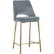 Radella 37.75 inch Bergen French Blue Counter Stool